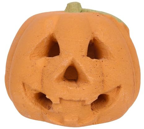 scyca - esterno Chiminea, intagliato in ceramica, focolari autunnali se – decorazione in ceramica ignifuga, accessorio per feste di Halloween, decorazioni per interni