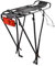 Dokeno 6-Strong-Leg Carrier Trasera para Bicicleta portaequipajes Bicicleta Accesorios Soporte de Equipo Footstock Bicicleta Portador Estante con Reflector, aleación de Aluminio, Capacidad de 25 kg