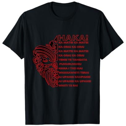Maori Shirt Haka Aotearoa kia ora Neuseeland Rugby Tattoos T-Shirt