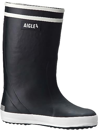 Aigle Jungen Unisex Kinder Lolly Pop Fur 2 Gummistiefel, Marineblau, 24 EU