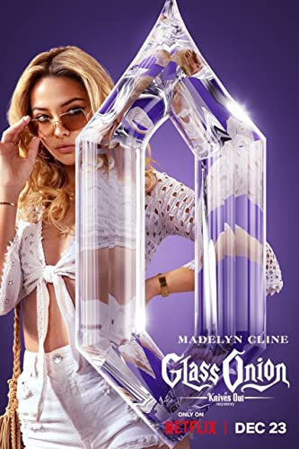 Glass Onion A Knives Mystery (2022) Whiskey Movie Poster Framed or Unframed Glossy Poster (A4-210 × 297 mm Unframed) (A3-297 × 420 mm Unframed)