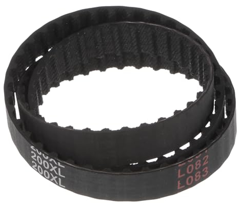 sourcing map 200XL 037 Zahnriemen 100 Zähne Gummi Zahnriemen 0,37 Breite 0,20 Steigung Gummizahnriemen Keilriemen Industrie Antriebsriemen Mechanische Ersatzriemen