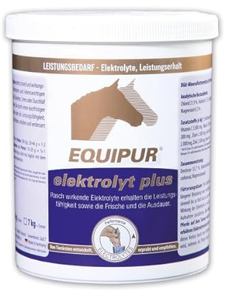 EQUIPUR elektrolyt Plus 1 kg Dose, Rasch wirkende Elektrolyte erhalten die Leistungsfähigkeit sowie die Frisch und die Ausdauer.