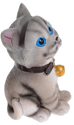 ABOOFAN Kreativer Grauer Katzen-brillenhalter Mit Plüschfutter Multifunktionaler Sonnenbrillen Brillenständer Niedliches Tierdesign Praktische Aufbewahrung Für Zuhause Und Büro Geschenk