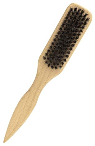 Healeved Bartbürste für Männer mit Kämme im Großpack Schnurrbartbürste Feine Haarbürste für Kleine Bürste mit Ergonomischem Griff Langlebig für Herrenhaarbürste