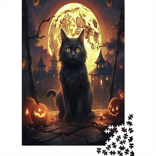 Puzzle Farbenfrohes Niedliche Katze Geschicklichkeitsspiel Erwachsene Puzzles Tier Clevere Rätsel Puzzle 1000 Teile Impossible Puzzle Für Erwachsene Kinder 1000pcs (75x50cm)