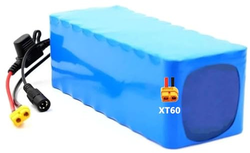 Batería de Iones de Litio para Bicicleta Eléctrica 36V 20Ah Paquete de Batería de Litio para Scooter Eléctrico 10S4P para Kit de Motor de Menos de 1000W con Cargador y BMS