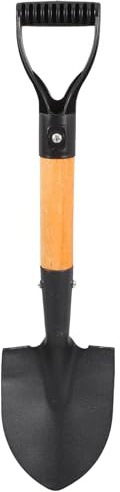 Veemoon Pelle de Jardinage en Acier 36 Cm, Outil à Main Léger pour Désherbage et Plantation, Pelle Agricole Polyvalente Ergonomique pour Jardin, Terrasse et Culture en Extérieur