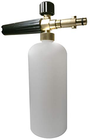Rediboom Einstellbare Schaumkanone Schneeschaum Lanze Seifenspender, Kompatibel mit Nilfisk Gerni Hochdruckreiniger