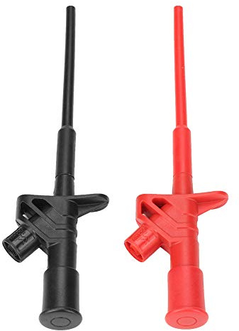 Clip Hirschmann Sonda di Prova Flessibile Rame, Pa 2Pcs P5004 Sonda di Prova Flessibile Ad Alta Tensione Isolata Quick Clip Professionale per Gancio di Prova