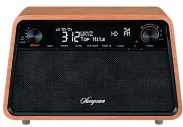 Sangean HDR-19 HD Radio/AM/FM-RDS/Bluetooth/AUX Premium Wooden Cabinet Radio