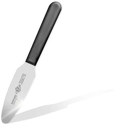 EIKASO Solingen Germany Brötchenmesser Streichmesser mit Wellenschliff - Allrounder Küchenmesser - 2 in 1 Haushaltsmesser (Einzel)
