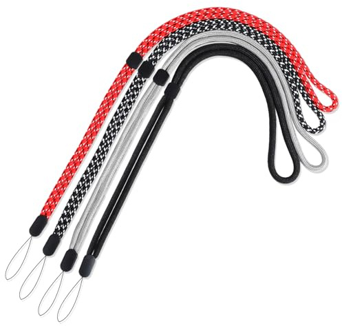 YQQYG 8 PCS Adjustable Lanyard Strap, Multicolor Heavy Duty Lanyard, Adjustable Nylon Straps, Lanyards for Neck Phone ID Badge Holder Keychain