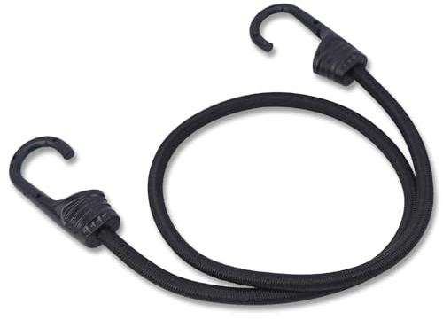 KINDPMA Spanngummi mit Haken, Expander mit Haken 6 Stück, Verschiedene Universalgrößen Gepäckspanner mit Haken, Extra Stark Spanngurte mit Haken für Tarps Fahrräder Motorräder Auto Ladung, (90CM)