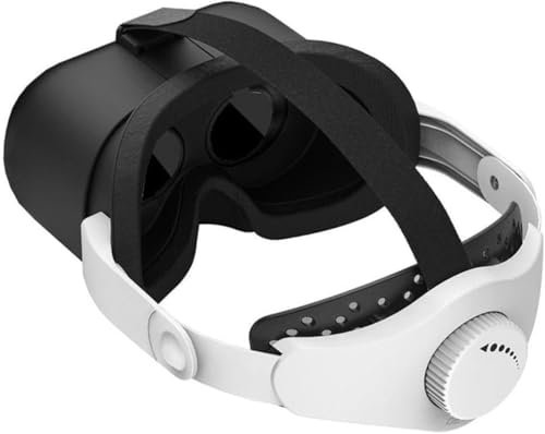 Cuffie VR regolabili aggiornate per Nintendo Switch/Switch modello OLED, occhiali per realtà virtuale, per Switch Labo VR con lenti HD regolabili e comoda cinghia per la testa (nero e bianco)