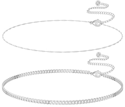 CHESKY Waist Chain for Women, Silver Plated Layered Belly Belt Chains Beach Waist Chain Waterproof Cuban Body Chain Summer Jewelry Accessories for Women