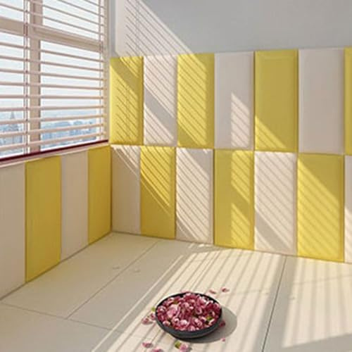 Eleeonora Wall Cushion Padding,Headboard Panels For Wall,Padding For Kids Bedroom,Waterproof And Stain Resistant,Suitable For Recording Studio,Home Theater,Conference Room,Office