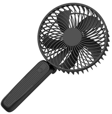 HUAANYA Ventilatore da tavolo portatile da 10000 mAh con 3 velocità regolabile pieghevole silenzioso potente ventilatore da tavolo per casa ufficio silenzioso potente ventilatore ricaricabile