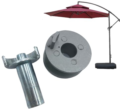 Anneau pour trou de parasol, table de terrasse | Accessoires pour extérieur, bar, piscine, plage, jardin