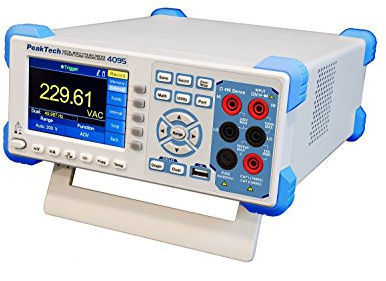 PeakTech P 4095, grafisches Tischmultimeter, 60.000 Counts mit TFT