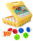 Coogam Cartas Huevos A Juego 26PCS ABC Color del Alfabeto Reconocimiento Clasificador Rompecabezas Juego de Viaje de Pascua Mayúscula Educación motora Fina Regalo Montessori para niño pequeño