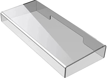 KOMBIUDA Housse de Acrylique Transparente pour Clavier Étui Visible pour Clavier D Ordinateur Accessoire Poussière Optimale pour Mécanique et Standard