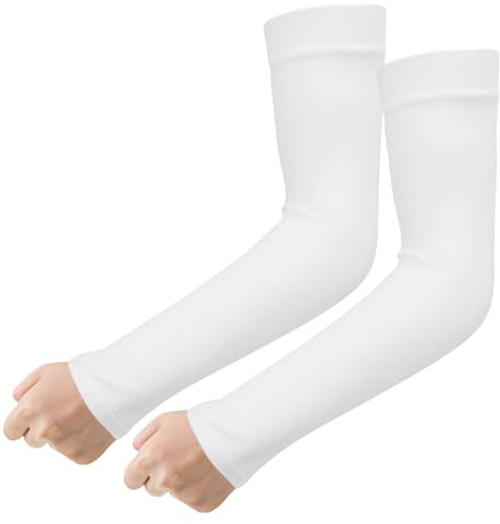 NIEITRK Armstulpen & Arm Sleeves UV-Schutz kühlend für Damen Herren | Armstulpen als Arm Warmers mit UPF 50+, atmungsaktiv, rutschfest, für Sport Gaming Tattoo-Cover, geeignet Sonnenschutz.