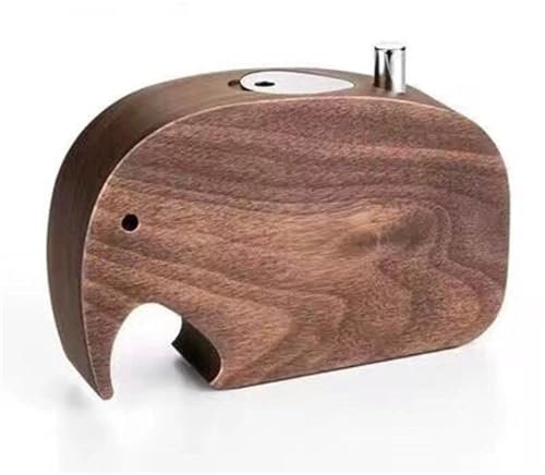Dispensador de Palillos de Dientes Caja de palillos de dientes de escritorio, adornos decorativos de almacenamiento de palillos de dientes con forma de elefante, creativos y bonitos Caja Contenedora p