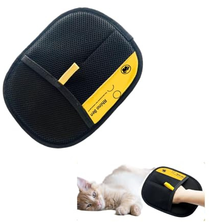 Stellar Fung Hua Statische Fellpflegehandschuhe für Tierhaare, doppelseitige Fellpflege-Handschuhe für Hunde und Katzen