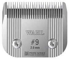 Wahl Klinge der Prime-Serie Nr. 9, entworfen für mittellanges Haustierschneiden, leistungsstarkes Schneiden, hergestellt für den KM Supera Haustier-Scherer, Schnittlänge von 2 mm