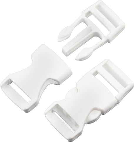 Aerzetix - Fibbie clip a sgancio rapido per zaino tracolla cinghia decorazione | in plastica