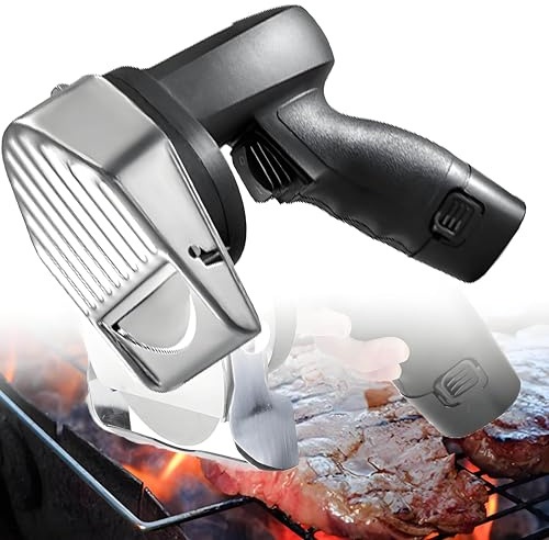 PioMue Cortadora de Carne eléctrica para Barbacoa, Cuchillo automático para Kebab Doner, cortadora de Carne con 2 Cuchillas, para Restaurante, hogar y Exterior. Wireless