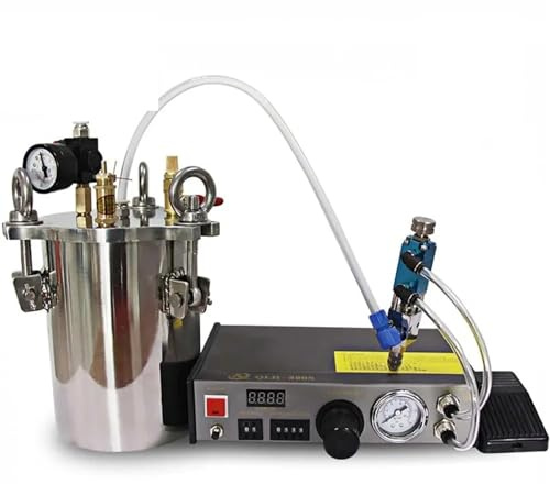 10L Digitale Silikon Klebstoff Kleber Dispenser Maschine Epoxidharz Automatisch, Lötpaste Abgabe Maschine