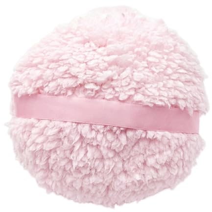 Rosa Puderquaste Große Puderquaste Runde Körperpuderquaste 15cm Waschbar Wiederverwendbar Puderquaste für Damen,Säugling