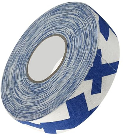 Yinhing Hockey Skyddstejp 2,5 Cm X 25 M Skid Självhäftande Tejp för Hockeyklubbor Badmintonracketar Mångsidigt Grepp för Sportutrustning med Snygga Designalternativ (#4)