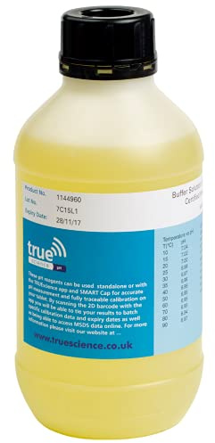 Labsales Presents Truescience PH 7 Pufferlösung zur Kalibrierung Ihres pH-Stift, Messgeräts oder Elektroden, Laborpuffer (250 ml)