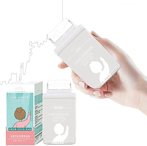 Kleiner Pinsel zum Ausbessern von Wänden, Werkzeug zum Reparieren von Wänden, kleiner Pinsel zum Rollen von Wandlatexfarbe zum Ausbessern von Wänden, Wandreparaturcreme (Weiß)