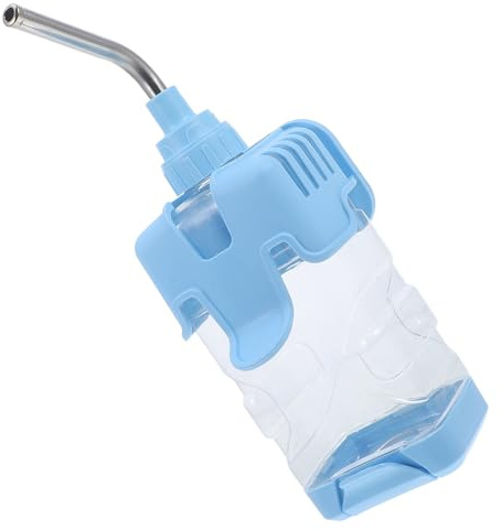 CHICAMPERA Auslaufsichere 750ml Kleintiertränke mit Hängendem Design und Berührungsgesteuerter Wasserabgabe für Kaninchen und Haustiere Reisen und Transport