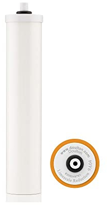 Doulton Cartucho Reductor De Cal De 10 | 1 paquete | Filtro de agua potable auténtico | Apto para sistemas Duo y Trio bajo encimera y sobre encimera | Elimina el sabor a cal | 9A04