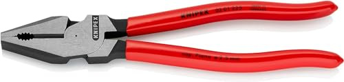KNIPEX Kraft-Kombizange auf SB-Karte, 02 01 225 SB | Mit Kunststoff überzogen 225 mm