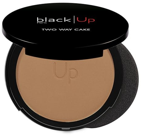 BLACK UP - Fond de teint & Poudre 2en1 - Two Way Cake - Texture Modulable - Fini Mat TW12