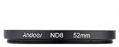 Andoer 52mm UV + CPL + ND8 Circular Filtro Polarizador Filtro Filtro ND8 Densidad Neutra con Bolsa para Nikon Canon Pentax Sony DSLR Cámara