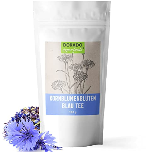 Kornblumenblüten blau ganz | 100 g - für Tee Tinkturen und Deko von Speisen