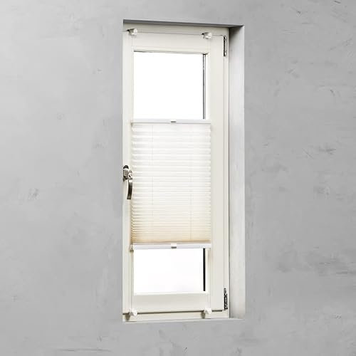 Plissee Fein Lichtdurchlässig Leinen 50 x 130