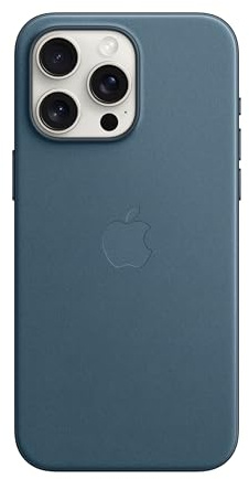 Apple iPhone 15 Pro Max Feingewebe Case mit MagSafe – Pazifikblau ​​​​​​​