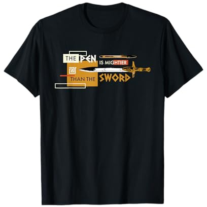 Disney Percy Jackson Riptide Pen is Mightier Than the Sword T-Shirt
