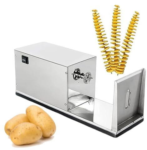 Macchina Per Torri Di Patate, Affettatrice Per Patate Tornado, Materiale In Acciaio Inossidabile, Tagliapatate A Spirale Per Frutta, Patate, Patatine Tornado, Cetrioli, Carote