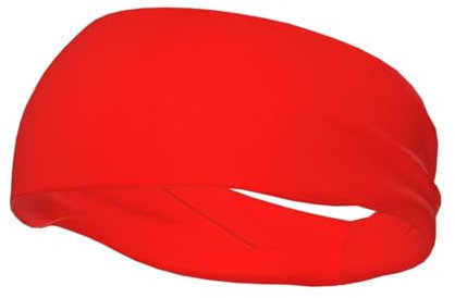 WZYGXMW Deutschland Flagge Schweißband Unisex Sport Stirnband Laufen Fitness Yoga Feuchtigkeitstransport Umfang 14,96 Zoll Schwarz