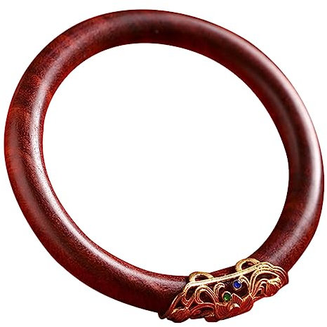 BESTYASH 2St hölzernes Armband Charm-Armbänder Vintage-Schmuck weihnachts präsente weihnachtspräsente valentines day dessous wheinachtsgeschenk holz schmuck Ethno-Armband aus Holz Rosenholz