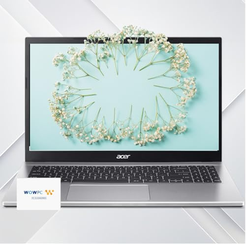 acer Aspire Premium Laptop | Display FHD da 15,6 pollici | AMD Ryzen 7 5700U (Beats i7-1250U) | 64 GB di RAM | SSD da 1 TB | Batteria a lunga durata | Design elegante | Porta Ethernet | Windows 11 Pro